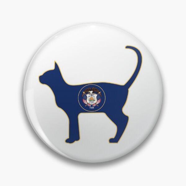 Item preview, Utah Flag for Cat Lovers  designed and sold by Gsallicat.