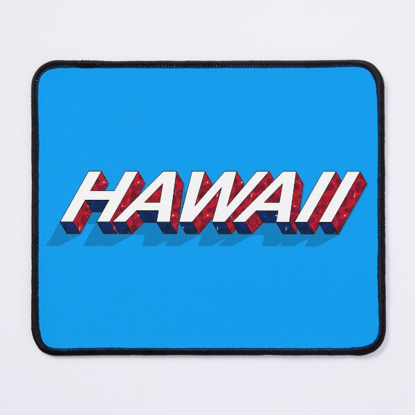 Item preview, Hawaii state 3D text design  designed and sold by HBWOLFARTS.