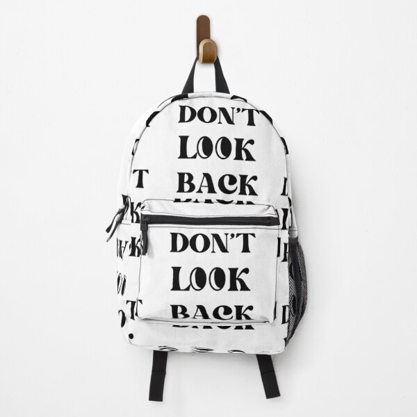 Item preview, Don’t Look Back-Black Text designed and sold by Trendi61.
