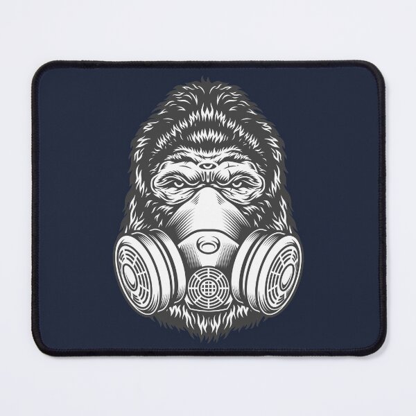 Item preview, Gorila with Gas Mask Gorilla designed and sold by Web CreationsNL.