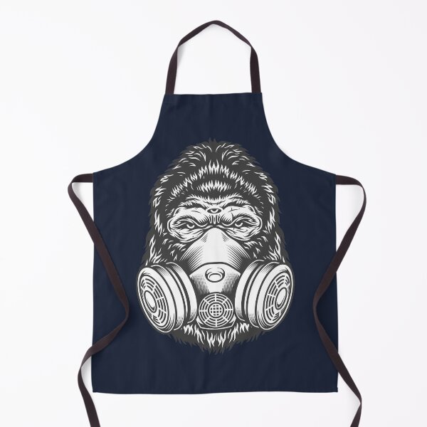 Item preview, Gorila with Gas Mask Gorilla designed and sold by Web CreationsNL.