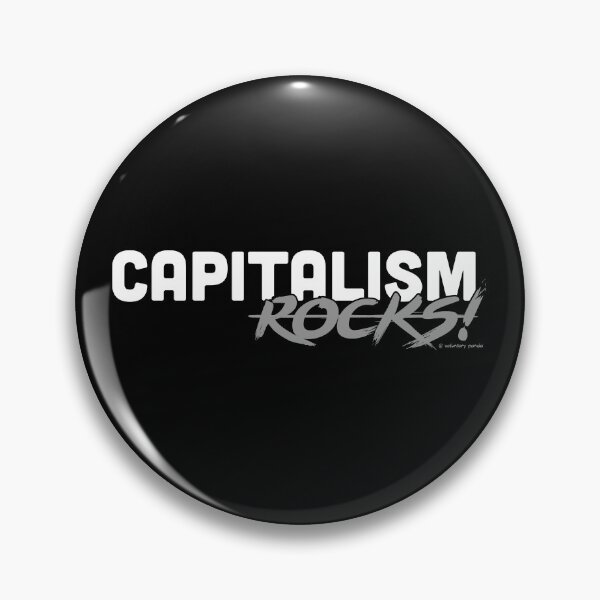 Item preview, Capitalism Rocks! designed and sold by VoluntaryPanda.