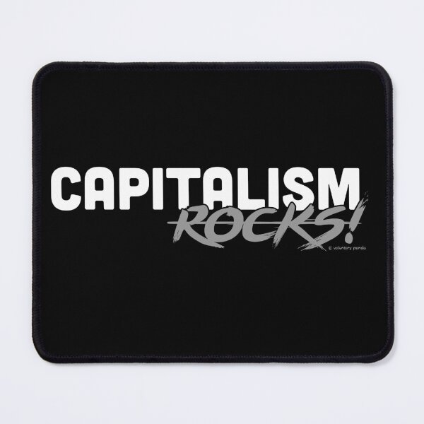Item preview, Capitalism Rocks! designed and sold by VoluntaryPanda.
