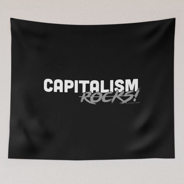 Item preview, Capitalism Rocks! designed and sold by VoluntaryPanda.