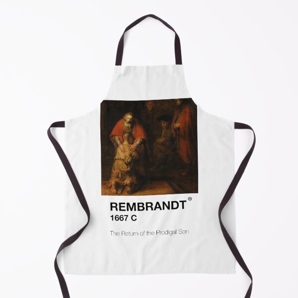 Item preview, rembrandt the return of the prodigal son pantone card designed and sold by Platform11west.