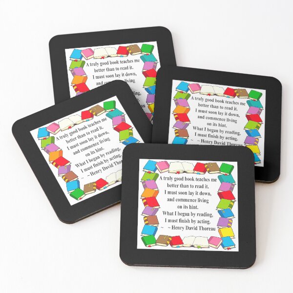 Item preview, Thoreau quote on Truly Good Books designed and sold by FunWithChemo.
