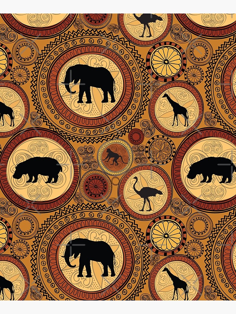 African Animal Pattern