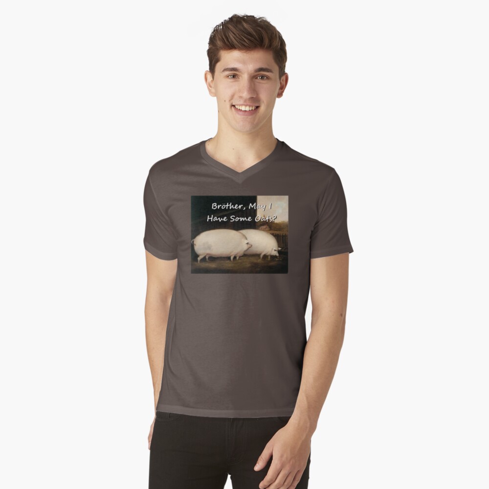 Item preview, V-Neck T-Shirt designed and sold by QUAZZIMODO619.