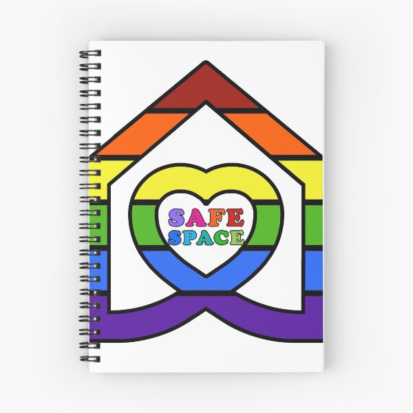 Item preview, LGBT Flag Colors Sign Safe Space Equality designed and sold by aronia.