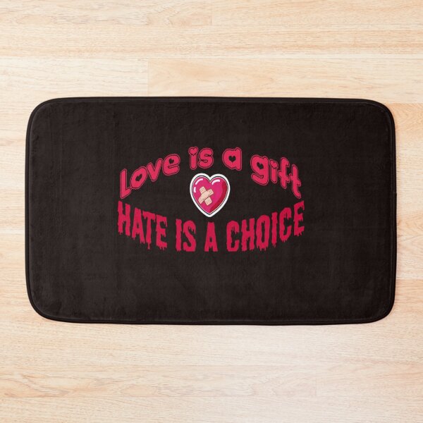 Item preview, Love is a gift, hate is a choice. designed and sold by DaliaSabryTee.