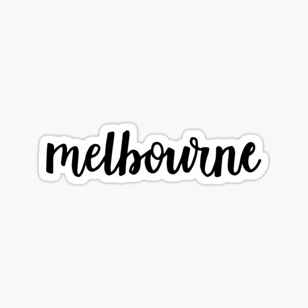 melbourne Sticker
