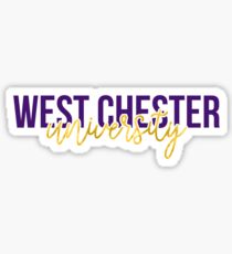 West Chester University - Style 13 Sticker