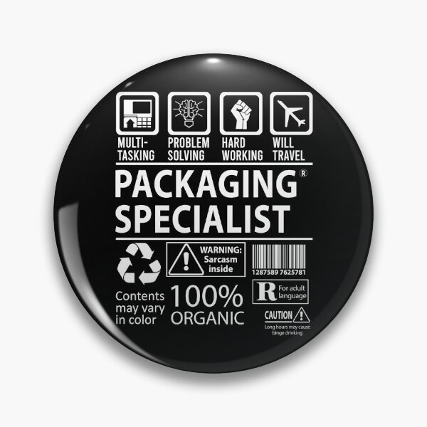 Item preview, Packaging Specialist T Shirt - MultiTasking Certified Job Gift Item Tee designed and sold by oslandefren.
