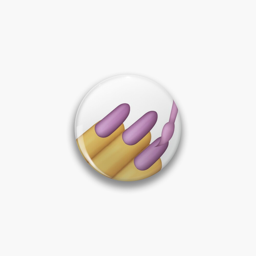 T-shirt Emoji Nail Polish Sticker, nail polish, purple, hand, heart png |  PNGWing