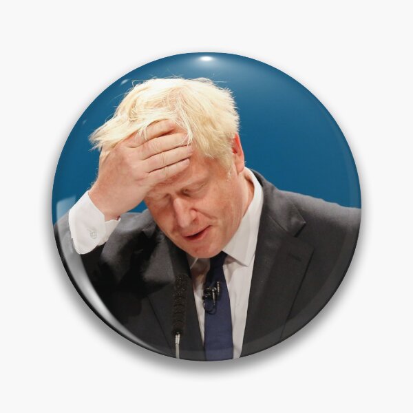 Item preview, Boris Johnson facepalm designed and sold by DylanW21.