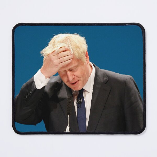 Item preview, Boris Johnson facepalm designed and sold by DylanW21.