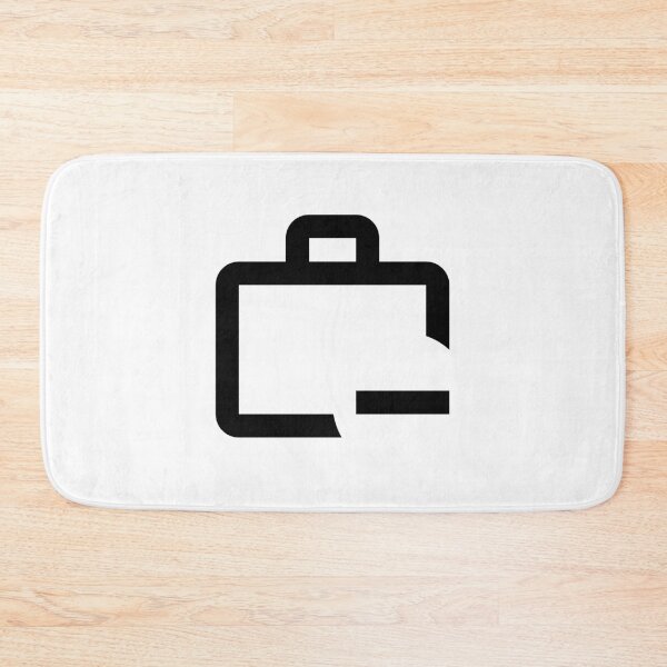 Item preview, MDI briefcase-minus-outline designed and sold by GnarlyFurtardo.