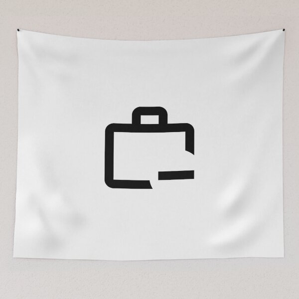 Item preview, MDI briefcase-minus-outline designed and sold by GnarlyFurtardo.