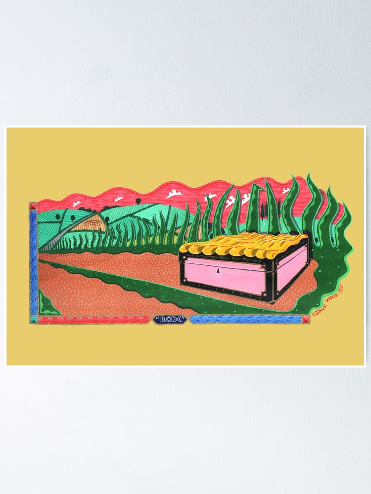 "THE BOX hidden in plain sight" Poster by ScouseScot Redbubble