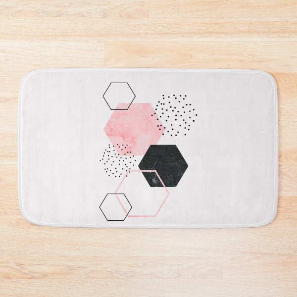 Item preview, Marble Texture Hexagons designed and sold by cerenalkan.