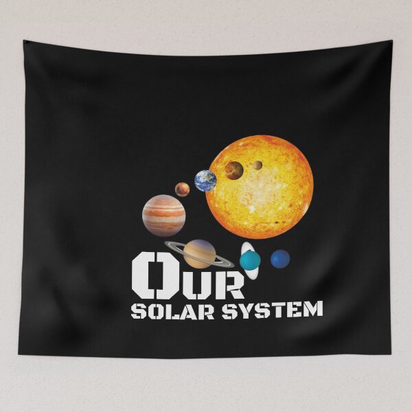 Item preview, Our Solar System designed and sold by SAJAMANIA.