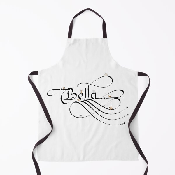Item preview, Bella, Female Dog Name (Black) designed and sold by AhMath.
