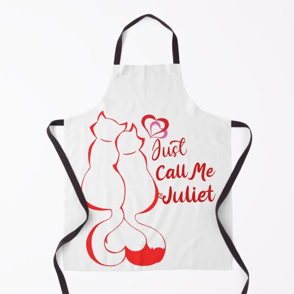 Item preview, Just Call Me Juliet Funny Quote Valentine Cute Cats T-Shirt  Funny Valentine's Cat Gift Ideas designed and sold by Rophooof.