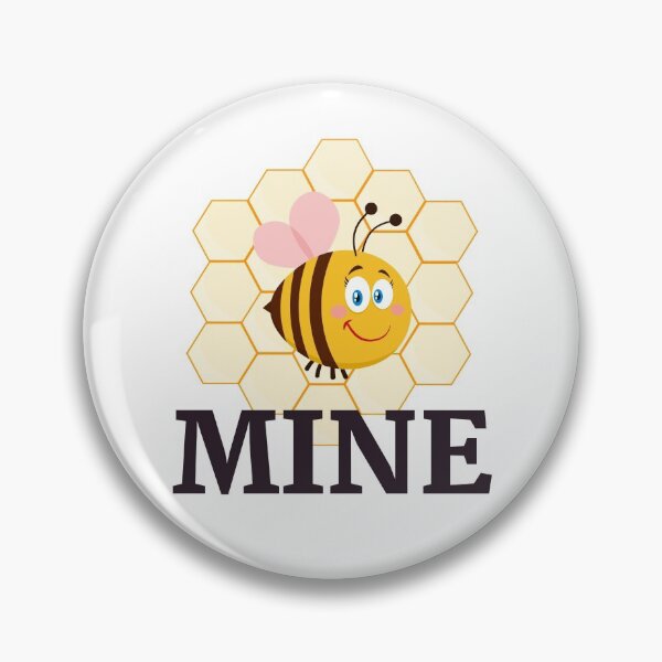 Artikelvorschau, Bee Mine Wortspiel - Valentinstag entworfen und verkauft von NotablyDesigned.