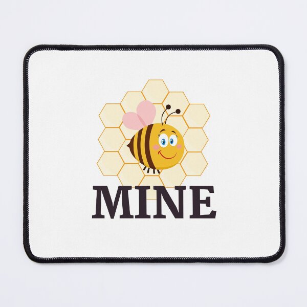 Item preview, Bee Mine Pun - Valentine's Day designed and sold by NotablyDesigned.