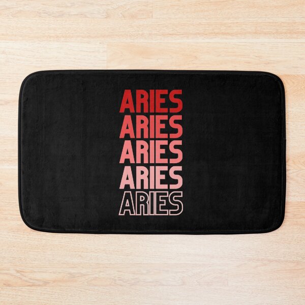 Item preview, Red Gradient Aries Zodiac Sign designed and sold by Hellofriendco.
