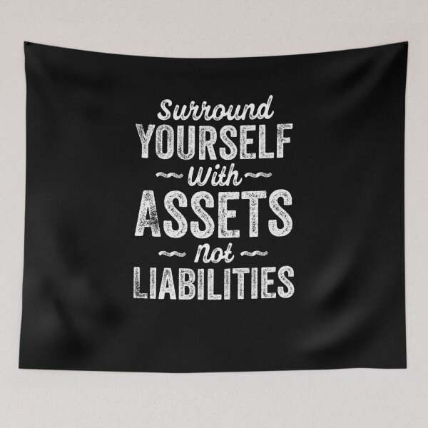 Item preview, Funny Accountant Surround Yourself Asset Not Liabilities designed and sold by ferdaousseshop.