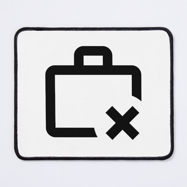 Item preview, MDI briefcase-remove-outline designed and sold by GnarlyFurtardo.