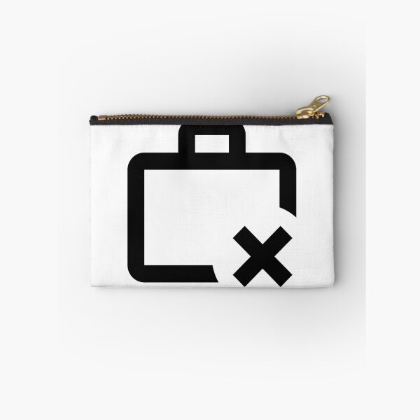 Item preview, MDI briefcase-remove-outline designed and sold by GnarlyFurtardo.