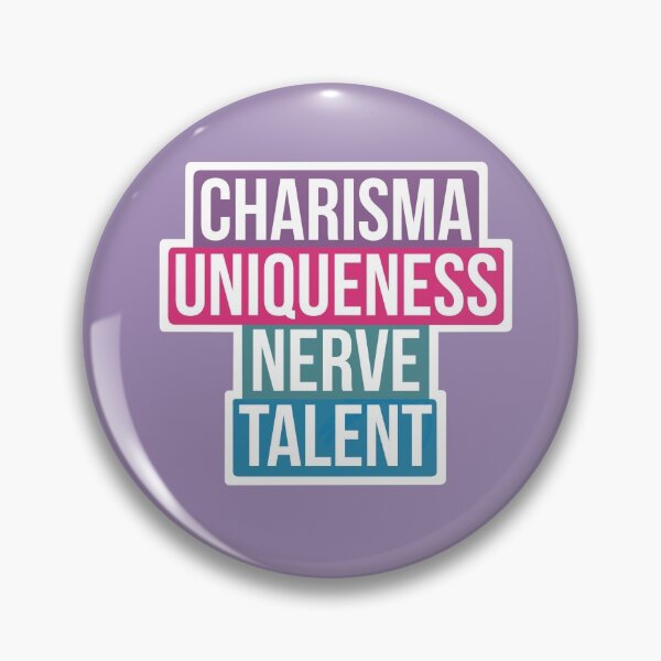 Item preview, Charisma, Uniqueness, Nerve, Talent! - Drag Race Catchphrase designed and sold by DragApparel.