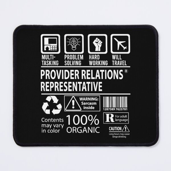 Item preview, Provider Relations Representative T Shirt - MultiTasking Certified Job Gift Item Tee designed and sold by sabinacsnm.