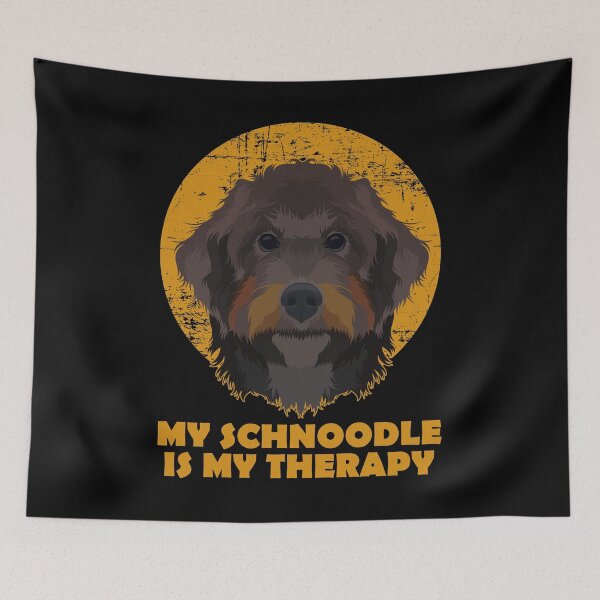 Item preview, My Therapy Dog Parent Schnoodle Lover product designed and sold by jakehughes2015.