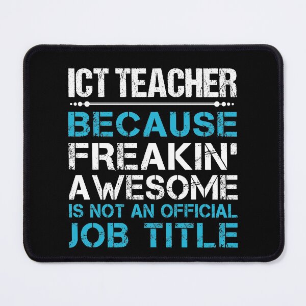 Item preview, Ict Teacher T Shirt - Freaking Awesome Job Gift Item Tee designed and sold by oetate4774.