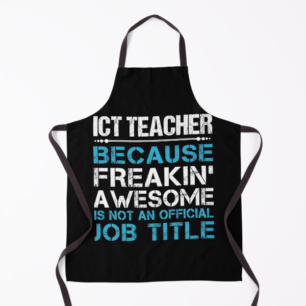 Item preview, Ict Teacher T Shirt - Freaking Awesome Job Gift Item Tee designed and sold by oetate4774.