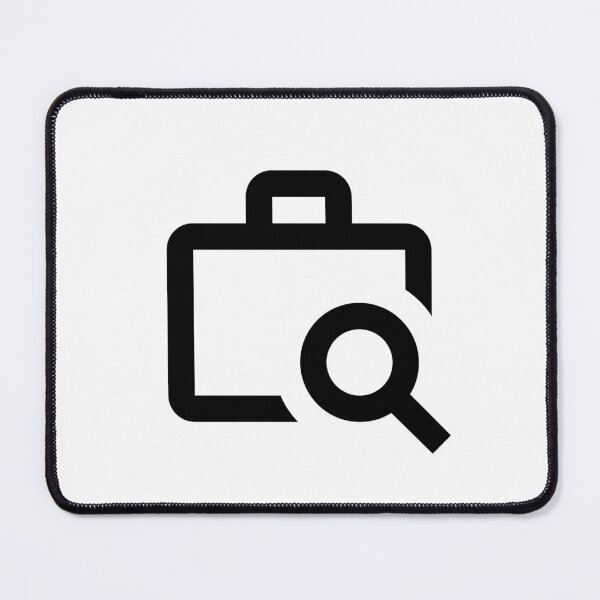 Item preview, MDI briefcase-search-outline designed and sold by GnarlyFurtardo.