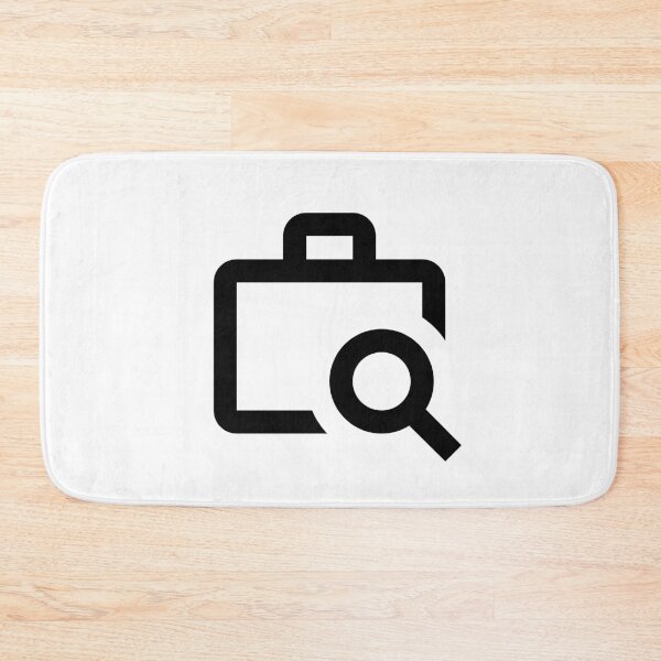 Item preview, MDI briefcase-search-outline designed and sold by GnarlyFurtardo.