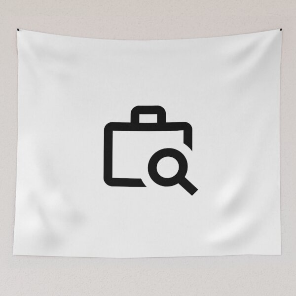 Item preview, MDI briefcase-search-outline designed and sold by GnarlyFurtardo.