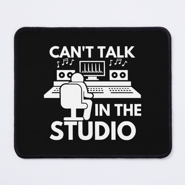 Item preview, Can't Talk In The Studio Music Production Recording Funny designed and sold by EllConApparel.