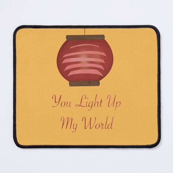 Item preview, Red Chinese Lantern - You Light Up My World designed and sold by Olitvia.
