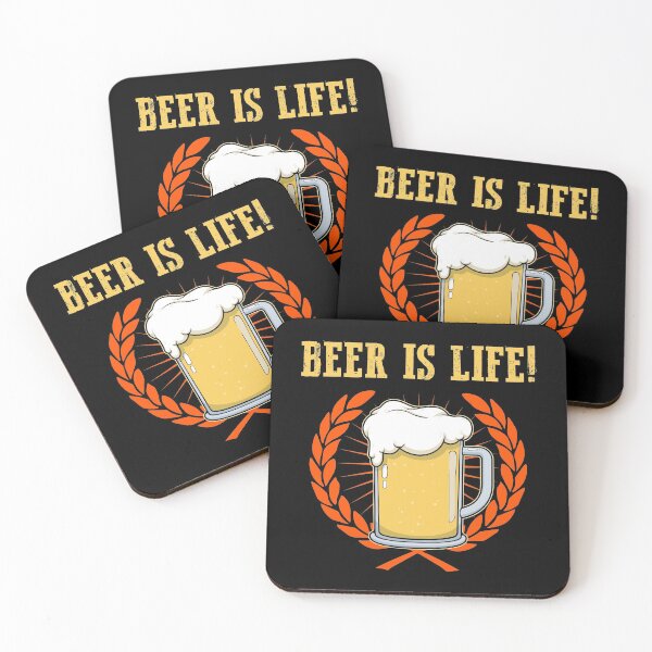 Item preview, Beer Is Life Beer Drinkers Drinkers Brewiful print designed and sold by jakehughes2015.