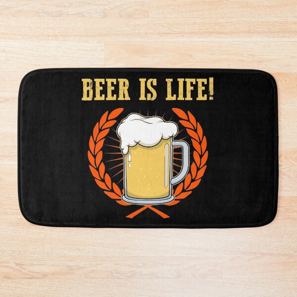 Item preview, Beer Is Life Beer Drinkers Drinkers Brewiful print designed and sold by jakehughes2015.