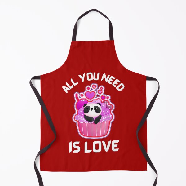 Item preview, All You Need Is Love Panda Valentine  designed and sold by WoodburyLake.