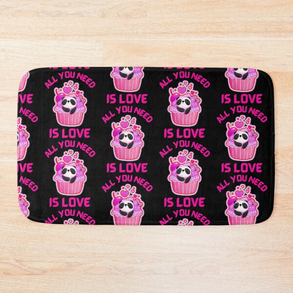 Item preview, All You Need Is Love Panda Valentine  designed and sold by WoodburyLake.