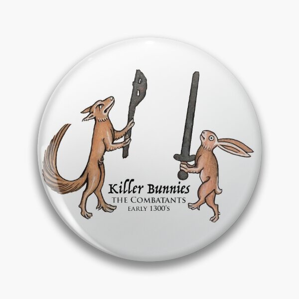 Item preview, Medieval Killer Bunnies: The Combatants designed and sold by ebrawne.