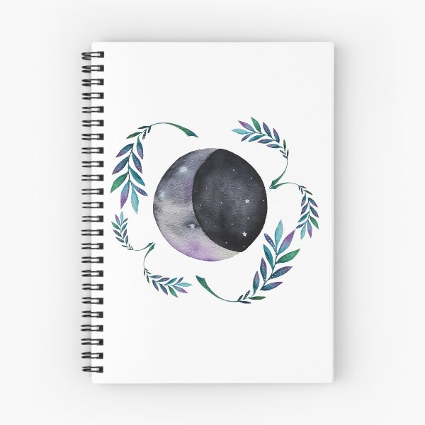 Item preview, floral moon designed and sold by HollySP.