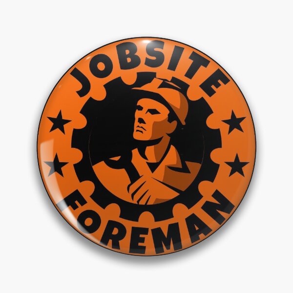 Item preview, Jobsite Foreman Helmet Decal Hard Hat Awesome Job Gift designed and sold by Shop signer.
